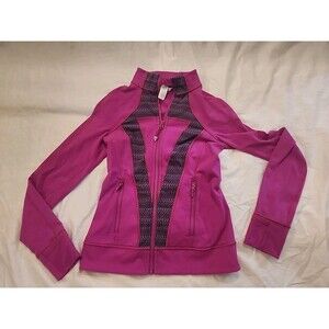Ivivva (Kids Lululemon) Purple Zip up Jacket GUC Size 12
